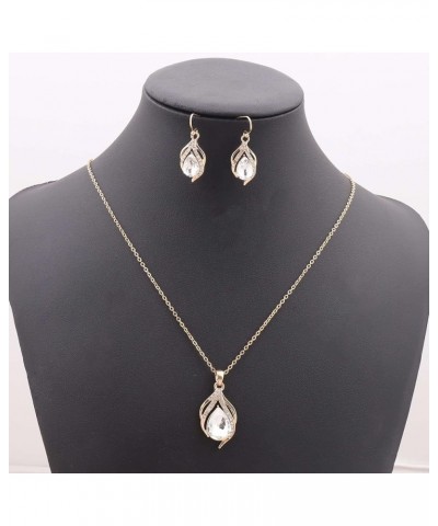 Bridesmaid Jewelry Set for Women Girls, 1-4-6-8 Sets Teardrop Necklace Earring Set for Wedding Party Gift GOLD - 4 SETS $9.85...