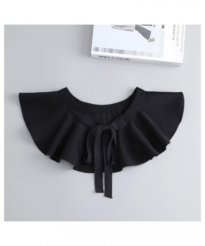 2PCS White Fake Collar Detachable False Collar Dickey Collar Little Shawl Top for Women Girls 20 $11.43 Necklaces