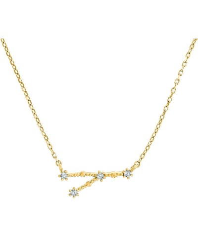 14K Gold Plated Astrology Constellation Horoscope Zodiac Necklace 16-18 Yellow Gold Cancer $9.69 Necklaces