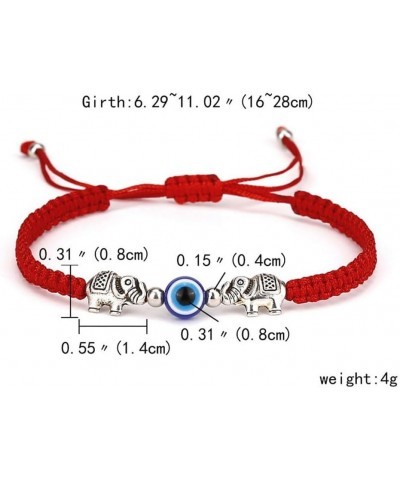 Women's Adjustable Bracelet Eye-shaped Hand-woven Bracelets Ladies Girls Hand Jewelry 11 $4.28 Bracelets