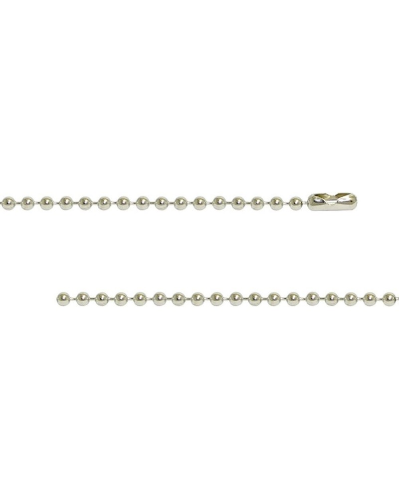 2mm Fine Sterling Silver Ball Chain Necklace 20.0 Inches $14.08 Necklaces