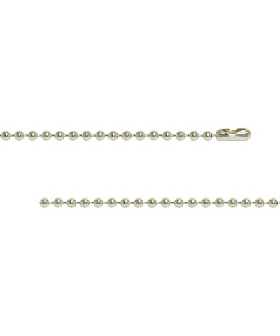 2mm Fine Sterling Silver Ball Chain Necklace 20.0 Inches $14.08 Necklaces