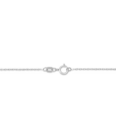 10K Gold or Silver Diamond Journey Pendant with Sterling Silver Chain Necklace (1/3 cttw, I-J Color, I2-I3 Clarity), 18 Silve...