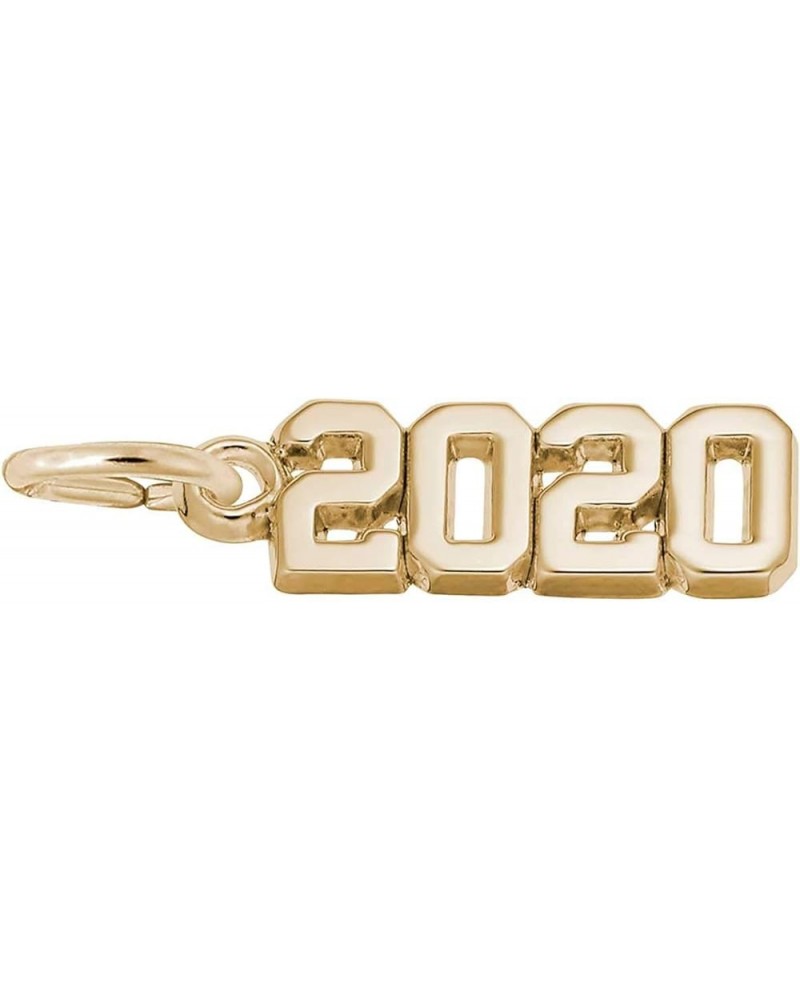 Rembrandt '2020' Charm yellow-gold-plated-silver $13.20 Bracelets