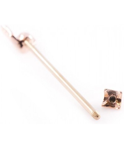 Industrial Barbell Arrow Design and Industrial Retainer 14G 38mm $9.87 Body Jewelry