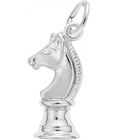 Chess Knight Charm Sterling Silver $19.13 Bracelets