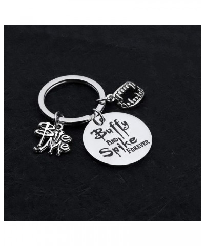 BTVS Fandom Gift Buffy and Spike Forever Gift for Buffy Fans Spike Keychain $9.97 Pendants