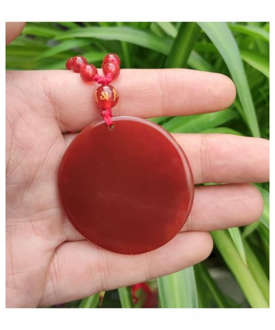 Pure Natural red agate Craftsmanship Dragon Kuan-yin Kannon Guanyin Necklace Pendants (Dragon Kuan-yin) $11.75 Necklaces