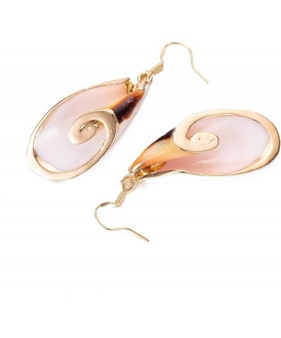 Beach Jewelry Casual Seashell Conch Drop Dangle Earrings for Women and Girls (er006199) Color E $8.00 Earrings