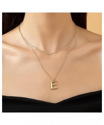 Gold Layered Initial Necklaces for Women Trendy, Dainty 14K Gold Plated Letter Pendant Necklace Initial Choker Chain Necklace...