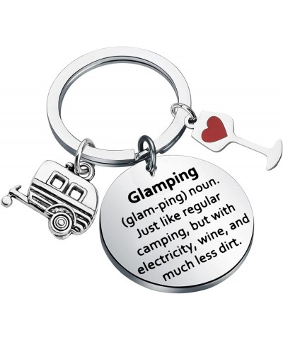 Camper RV Gift Camper Keychain Glamping Lifestyle Gift Camp Lover Camping Gift Glamping Noun $10.39 Necklaces