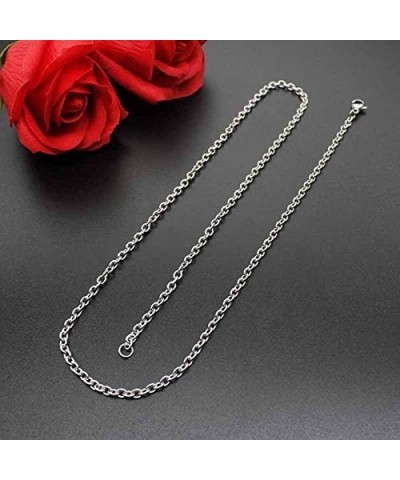 misyou Double Heart Cremation Urn Necklace for Ashes Pendant Stainless Steel Ashes Keepsake Memorial Jewelry for Loved One Pa...