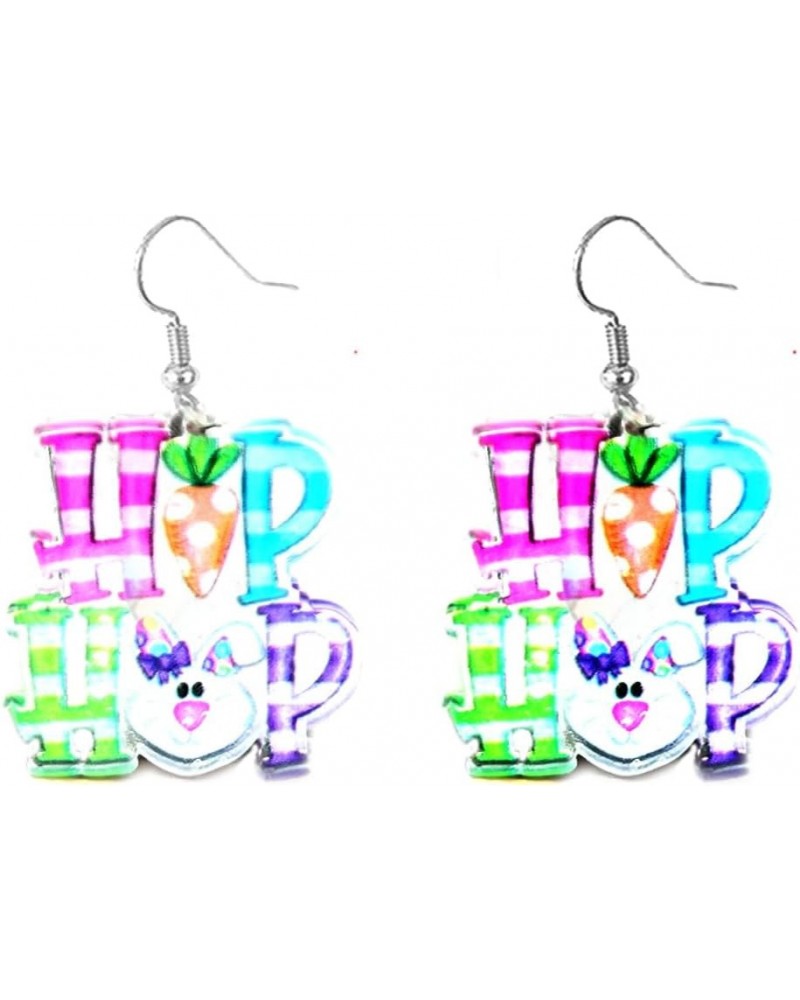 Easter Earrings 3D Rabbit Dangle Earrings Cute Funny Acrylic Fashion Resin Easter Holiday Jewelry for Women Girls style 3 $7....