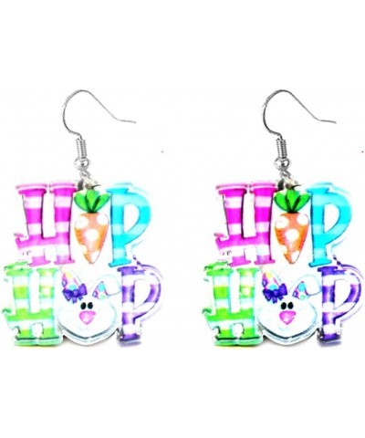 Easter Earrings 3D Rabbit Dangle Earrings Cute Funny Acrylic Fashion Resin Easter Holiday Jewelry for Women Girls style 3 $7....