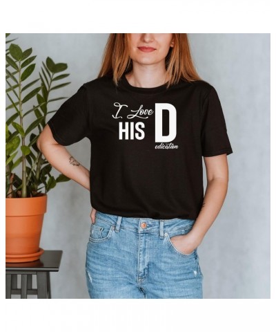 I Love Her P Love His D Shirt, Gift for Couple, Love His Dedication, Love Her Personality, Funny Couples Tees, Anniversary Ma...