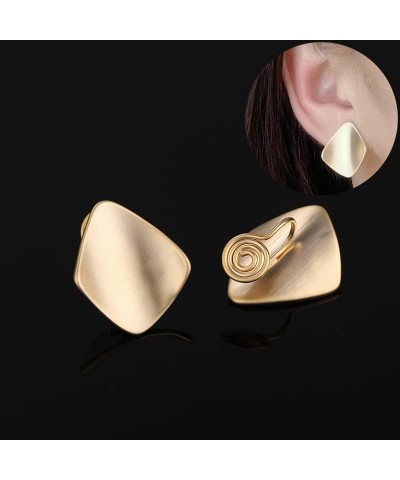 All Day Use Pain-Free Non Pierced Earring, Light Weight Design Earring for without Piercing Women and Girls Ears M08 $11.95 E...