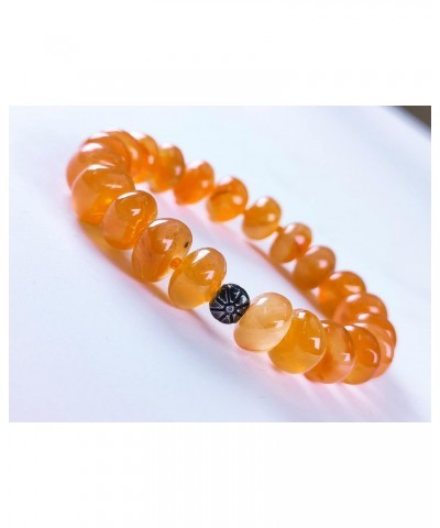 Carnelian Crystal Gemstone Bracelet| Programmed| Crystal Healing I Unisex I Willpower I Safety I Overcome abuse $26.10 Bracelets