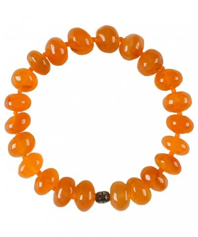 Carnelian Crystal Gemstone Bracelet| Programmed| Crystal Healing I Unisex I Willpower I Safety I Overcome abuse $26.10 Bracelets