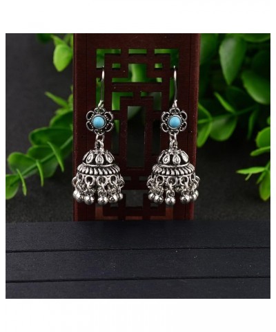 Indian Vintage Silver Bohemian Tassel Drop Earrings Bridal For Women Boho Ethnic Afghan Retro Gold Tribal Egypt Nepal Gypsy J...