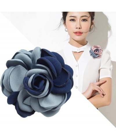 Rose Flower Accessories Brooches Wedding Bridal Bouquet Brooch Pin Hairpin for Women 3-Multicolor C $9.87 Brooches & Pins