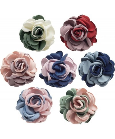 Rose Flower Accessories Brooches Wedding Bridal Bouquet Brooch Pin Hairpin for Women 3-Multicolor C $9.87 Brooches & Pins