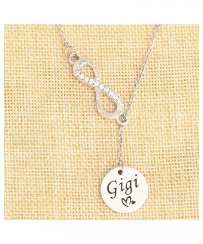 Gigi Necklace Gifts from Grandchildren Gigi Merchandise Ornament Gigi Necklaces for Women $7.25 Necklaces