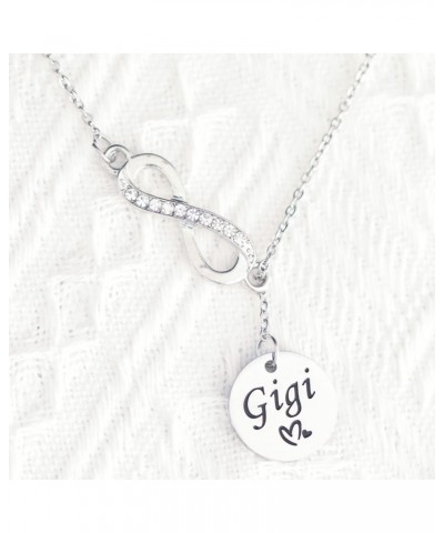 Gigi Necklace Gifts from Grandchildren Gigi Merchandise Ornament Gigi Necklaces for Women $7.25 Necklaces