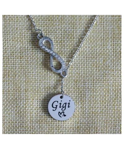 Gigi Necklace Gifts from Grandchildren Gigi Merchandise Ornament Gigi Necklaces for Women $7.25 Necklaces