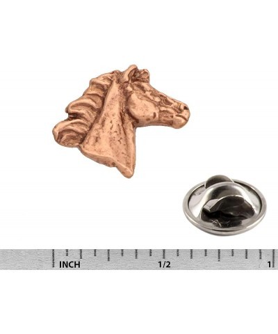 Handcrafted Horse Brooch and Lapel Pins for Equestrians and Riders - Arabian Stallion, Sclydesdale, Bronc, Colt, Mule - Head,...