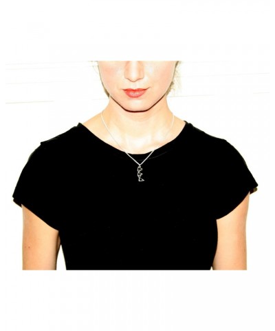 DNA Necklace 18 inch Sterling Silver Chain $15.08 Necklaces