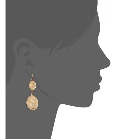 Ben-Amun Moroccan Coin Vintage Dangle Earrings, New York Fashion 24K Gold Plated Jewelry Single Coin Vintage Earrings $30.01 ...