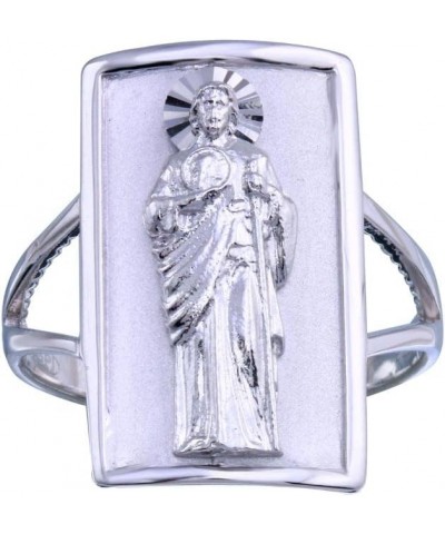 Sterling Silver Saint Jude Ring $18.40 Rings