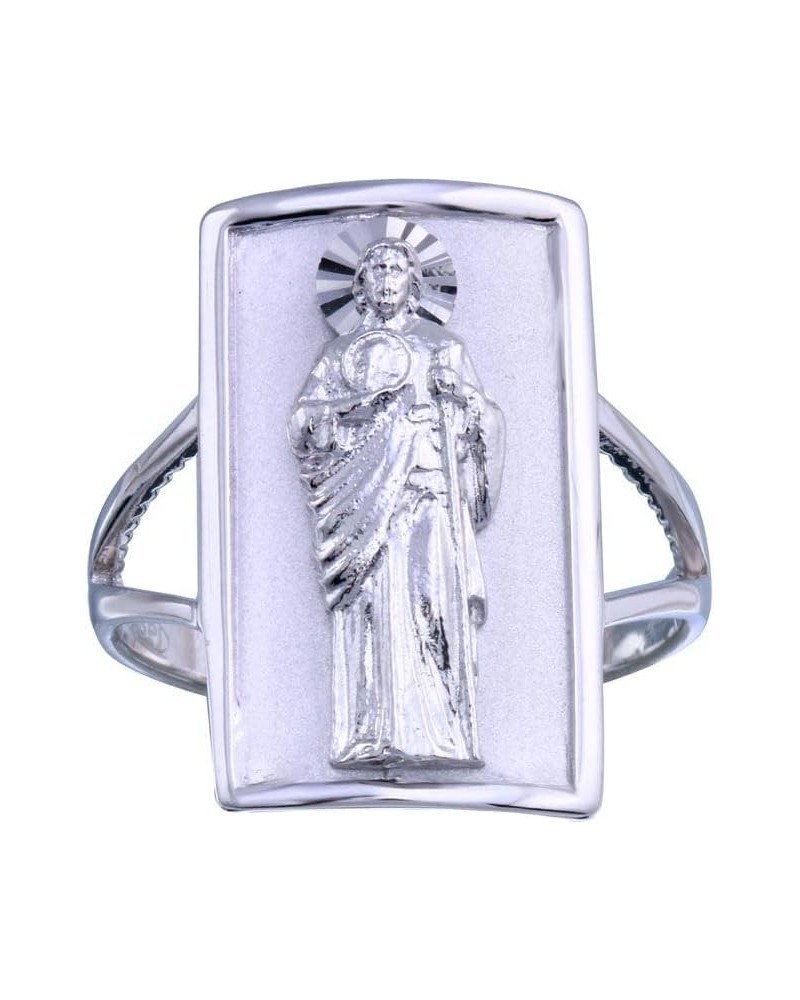 Sterling Silver Saint Jude Ring $18.40 Rings