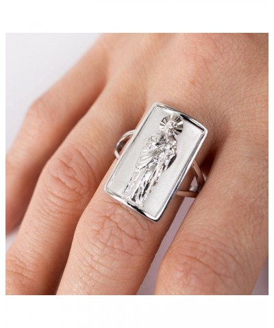 Sterling Silver Saint Jude Ring $18.40 Rings