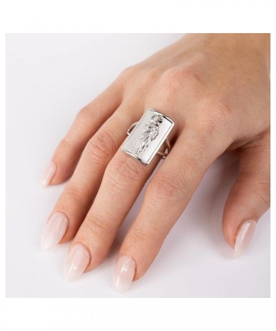 Sterling Silver Saint Jude Ring $18.40 Rings