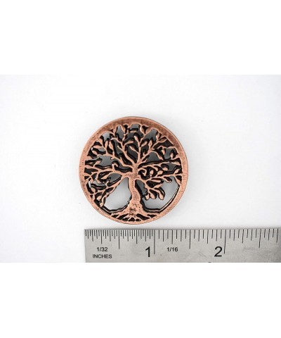 Symbolism in Nature Brooch and Lapel Pins - Sun and Moon, Tall Trees, Tree of Life, Palm Tree, Four Leaf Clover - Balance, Ha...