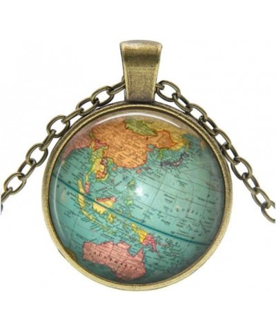 Globe Jewelry, Vintage Globe Pendant , Globe Art Pendant ,Teacher Gift, World Travel Adventurer , World Map Globe Jewelry $5....