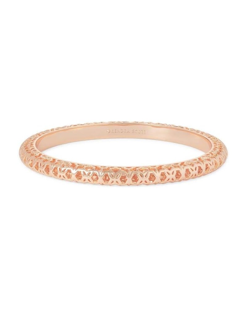 Maggie Bangle Bracelet ROSE GOLD - ROSE GOLD METAL $40.76 Bracelets