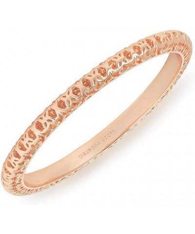 Maggie Bangle Bracelet ROSE GOLD - ROSE GOLD METAL $40.76 Bracelets