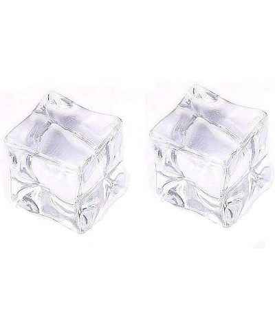 Creative Transparent Ice Cubes Dangle Earrings Acrylic Irregular Simple Funny Hot Summer Jewelry for Women Girls Stud $6.26 E...