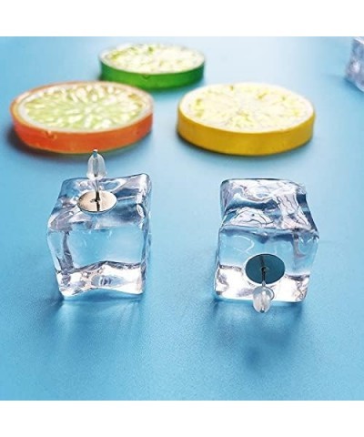 Creative Transparent Ice Cubes Dangle Earrings Acrylic Irregular Simple Funny Hot Summer Jewelry for Women Girls Stud $6.26 E...