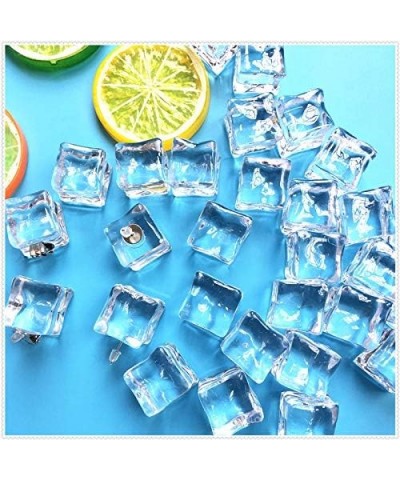 Creative Transparent Ice Cubes Dangle Earrings Acrylic Irregular Simple Funny Hot Summer Jewelry for Women Girls Stud $6.26 E...