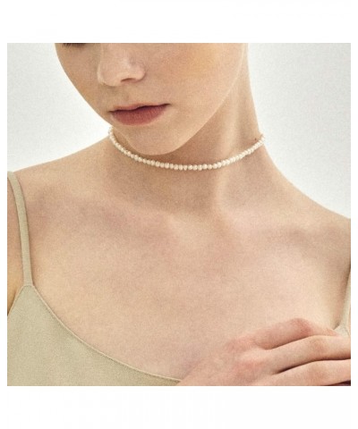 Natural Freshwater Pearl Everyday Choker 13.5 Inch $11.28 Necklaces