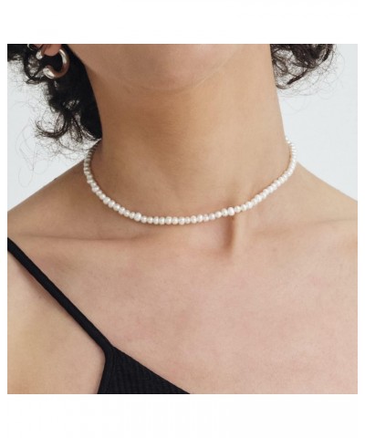 Natural Freshwater Pearl Everyday Choker 13.5 Inch $11.28 Necklaces