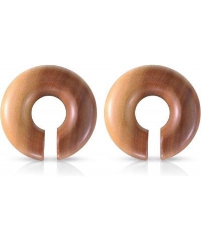 Organic Saba Wood Round Plug Earrings, Sold as a Pair 10mm (00GA) $8.21 Body Jewelry