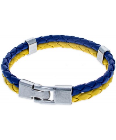 Support Ukraine Unisex Multilayer Leather Bracelet $11.18 Bracelets