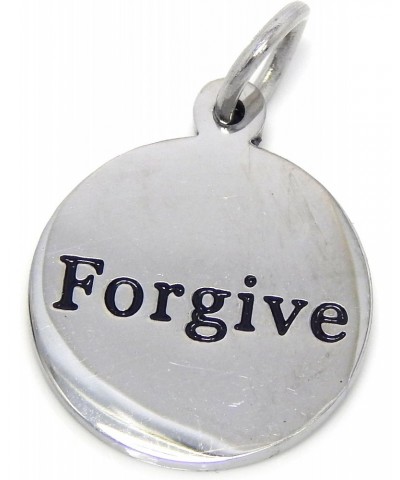 Stainless Steel Dangling "Forgive" Plaque Charm Bead 128 $11.39 Bracelets