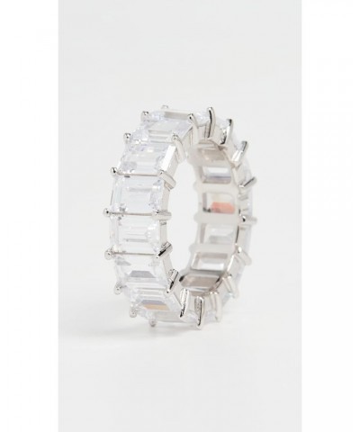 Women's Baguette Eternity Band $44.29 Rings