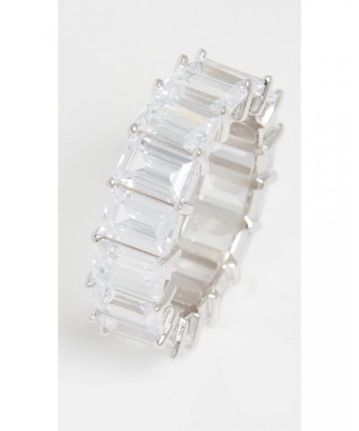 Women's Baguette Eternity Band $44.29 Rings