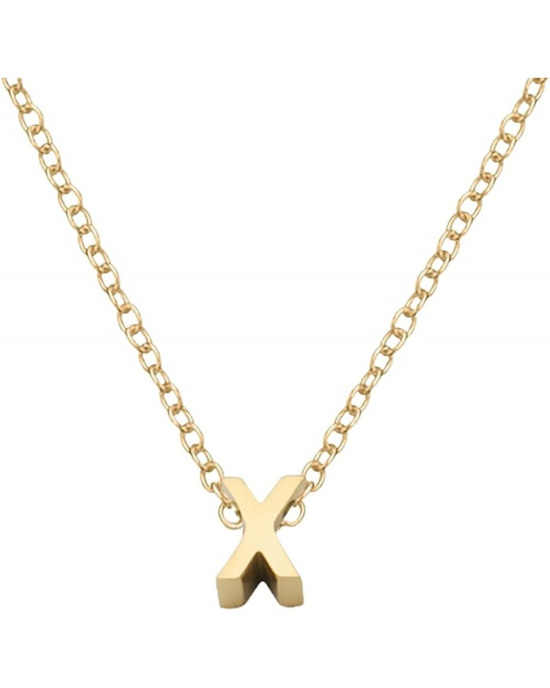 Initial Necklaces for Women, 14k Gold Plated Letter Necklace Cute Gold Initial Necklace Dainty Necklaces for Women Trendy Gol...